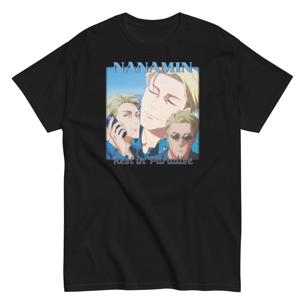 nanamin rest in paradise t-shirt