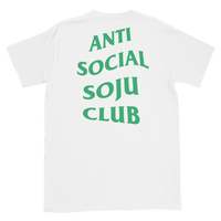 Anti Social Soju Club Tee (Soju Green) Exclusive Korean Inspired Streetwear - Join the Club